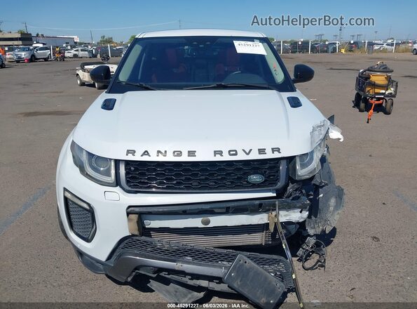 SALVD2BG6GH120180 2016 LAND ROVER RANGE ROVER EVOQUE White Widok zestawu wskaźników
