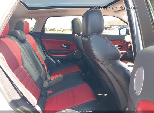SALVD2BG6GH120180 2016 LAND ROVER RANGE ROVER EVOQUE White Widok naklejki z numerem VIN