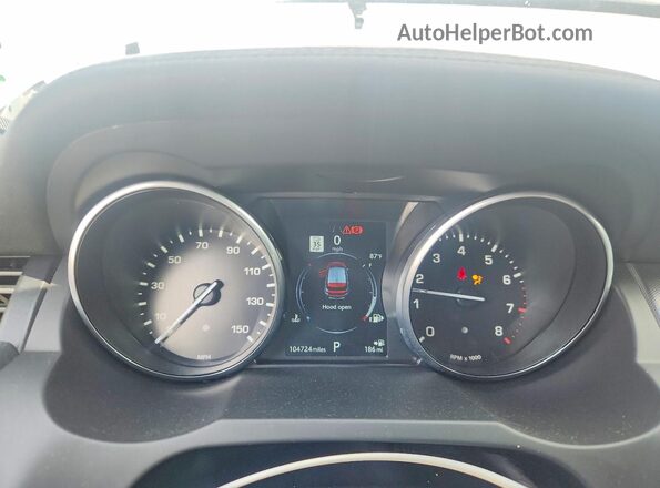 SALVD2RX2JH286676 2018 LAND ROVER RANGE White ხელსაწყოთა პანელის ხედი