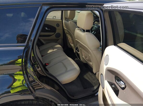 SALVP2BG0GH153148 2016 LAND ROVER RANGE ROVER EVOQUE Black Widok naklejki z numerem VIN