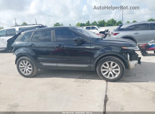 SALVP2BG2HH203792 2017 LAND ROVER RANGE ROVER EVOQUE Black Սալոնի հետևի տեսք