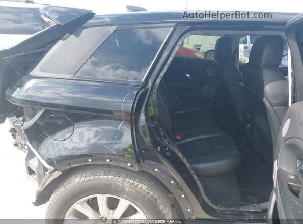 SALVP2BG2HH203792 2017 LAND ROVER RANGE ROVER EVOQUE Black VIN կոդի պիտակի տեսք