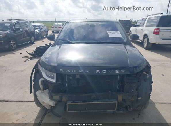 SALVP2BG2HH203792 2017 LAND ROVER RANGE ROVER EVOQUE Black Սարքավորումների վահանակի տեսք