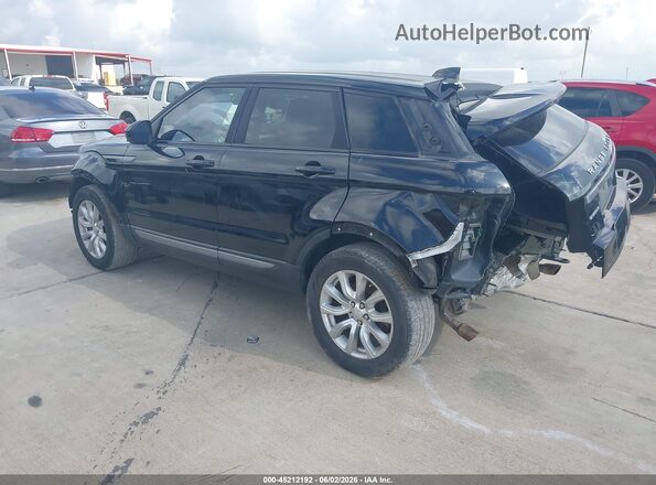 SALVP2BG2HH203792 2017 LAND ROVER RANGE ROVER EVOQUE Black Հետևի ձախ