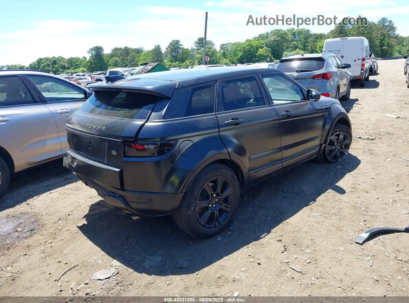 SALVP2BG3HH200786 2017 LAND ROVER RANGE ROVER EVOQUE Черный Задняя правая четверть