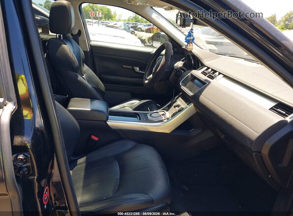SALVP2BG3HH200786 2017 LAND ROVER RANGE ROVER EVOQUE Черный Вид салона спереди