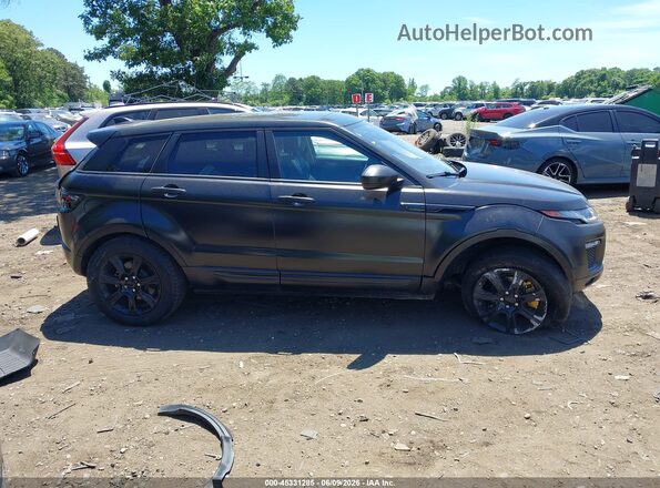 SALVP2BG3HH200786 2017 LAND ROVER RANGE ROVER EVOQUE Черный Вид задней части салона