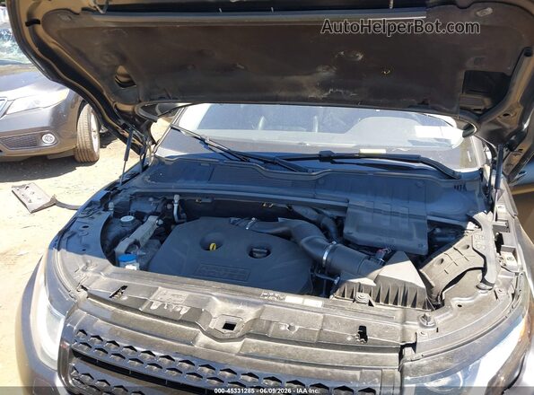 SALVP2BG3HH200786 2017 LAND ROVER RANGE ROVER EVOQUE Черный Вид сзади