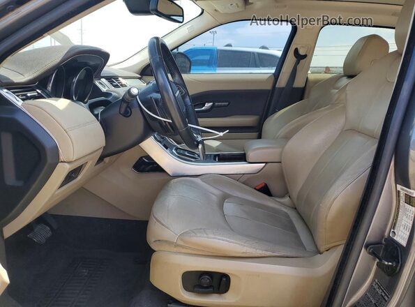 SALVP2BG5GH153906 2016 LAND ROVER RANGE Gray Вид салону спереду