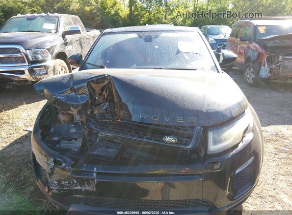 SALVP2BG5HH193355 2017 LAND ROVER RANGE ROVER EVOQUE Черный Вид щитка приборов