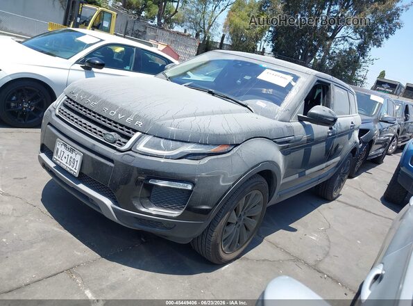 SALVP2BG8HH173987 2017 LAND ROVER RANGE ROVER EVOQUE Черный Передняя левая четверть