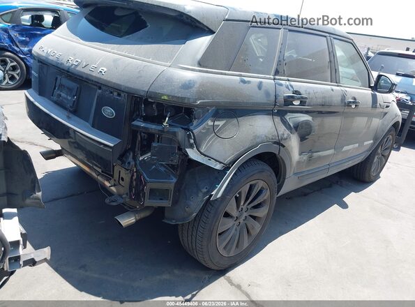 SALVP2BG8HH173987 2017 LAND ROVER RANGE ROVER EVOQUE Черный Задняя правая четверть