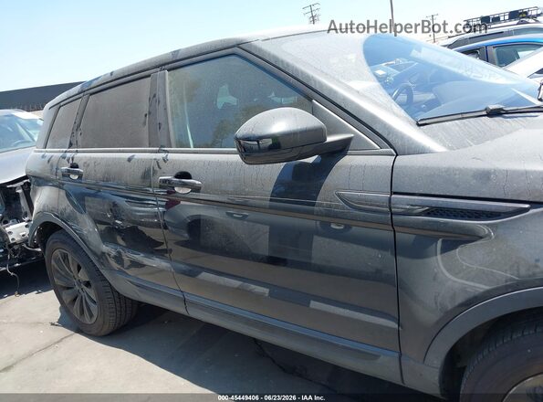 SALVP2BG8HH173987 2017 LAND ROVER RANGE ROVER EVOQUE Черный Вид задней части салона