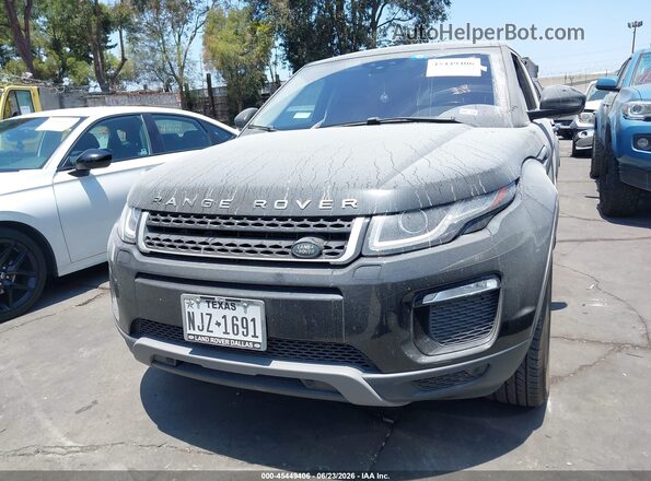 SALVP2BG8HH173987 2017 LAND ROVER RANGE ROVER EVOQUE Черный Вид щитка приборов