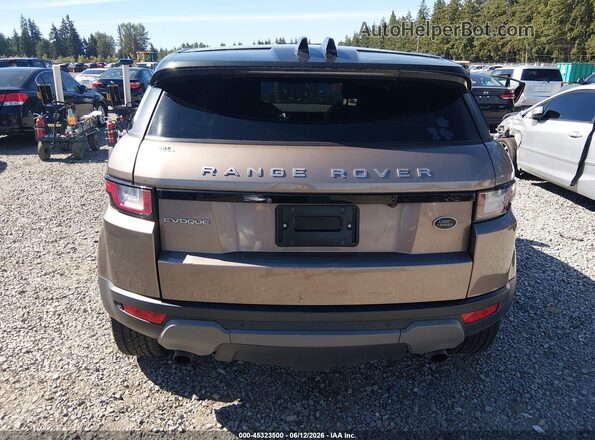 SALVP2BG8HH218362 2017 LAND ROVER RANGE ROVER EVOQUE Brown 