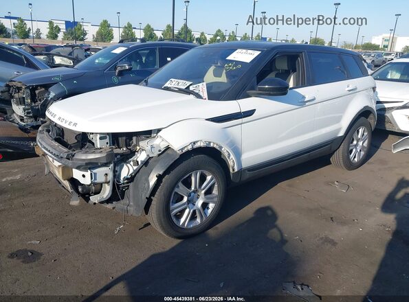 SALVP2BGXGH123736 2016 LAND ROVER RANGE ROVER EVOQUE White Przód lewy