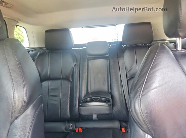 SALVP2BGXHH172369 2017 LAND ROVER RANGE Black Widok tylnych siedzeń