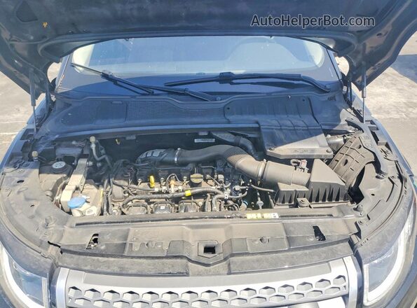 SALVP2BGXHH172369 2017 LAND ROVER RANGE Black Widok komory silnika