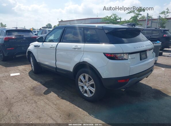 SALVP2RX2JH286880 2018 LAND ROVER RANGE ROVER EVOQUE White Rear left