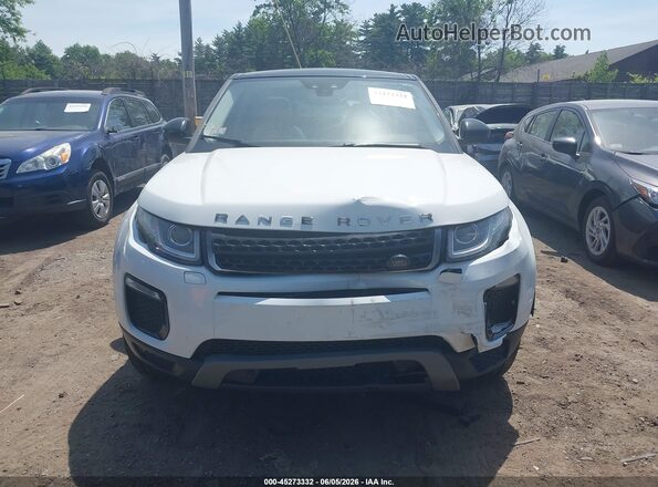 SALVP2RX5JH298683 2018 LAND ROVER RANGE ROVER EVOQUE White Instrument cluster view
