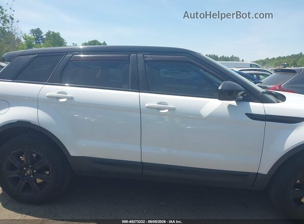 SALVP2RX5JH298683 2018 LAND ROVER RANGE ROVER EVOQUE White Rear interior view