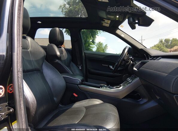 SALVP2RX6JH324207 2018 LAND ROVER RANGE ROVER EVOQUE Black Սալոնի դիմացի տեսք