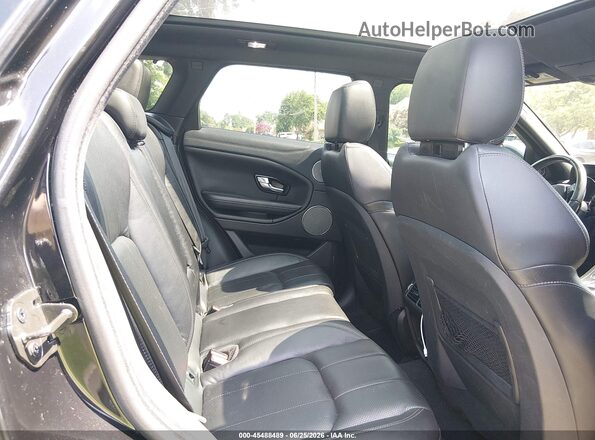 SALVP2RX6JH324207 2018 LAND ROVER RANGE ROVER EVOQUE Black VIN կոդի պիտակի տեսք