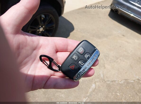 SALVP2RX6JH324207 2018 LAND ROVER RANGE ROVER EVOQUE Black Առջևի վահանակի տեսք