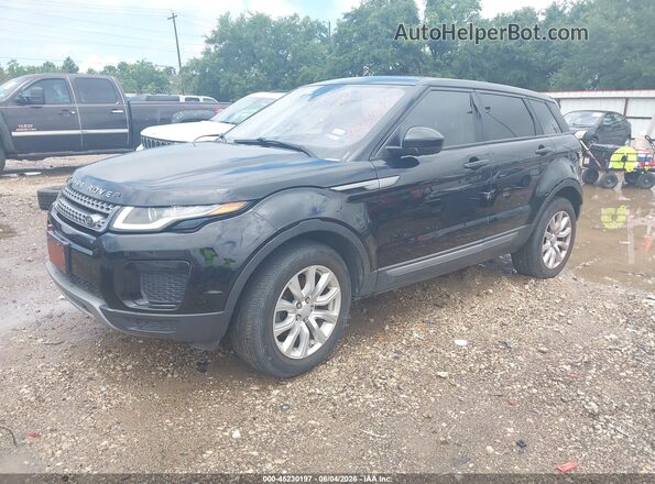 SALVP2RX7JH292464 2018 LAND ROVER RANGE ROVER EVOQUE Черный Передняя левая четверть