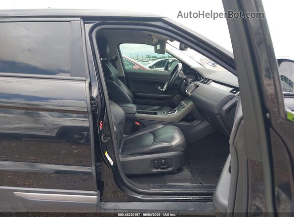 SALVP2RX7JH292464 2018 LAND ROVER RANGE ROVER EVOQUE Черный Вид салона спереди