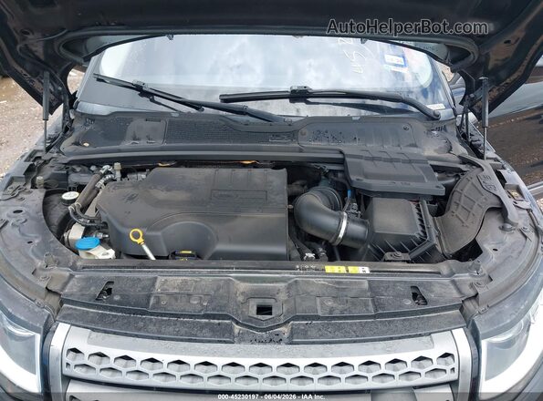 SALVP2RX7JH292464 2018 LAND ROVER RANGE ROVER EVOQUE Черный Вид сзади