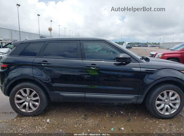 SALVP2RX7JH292464 2018 LAND ROVER RANGE ROVER EVOQUE Черный Вид щитка приборов