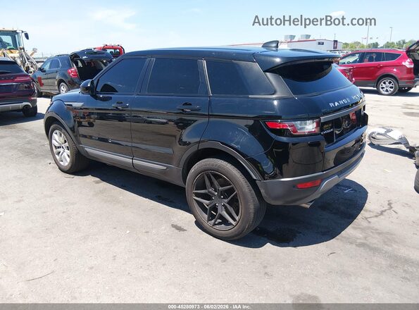 SALVP2RX8JH297673 2018 LAND ROVER RANGE ROVER EVOQUE Black Tył lewy