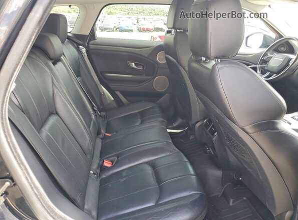 SALVP2RX9JH296256 2018 LAND ROVER RANGE Black უკანა სავარძლების ხედი