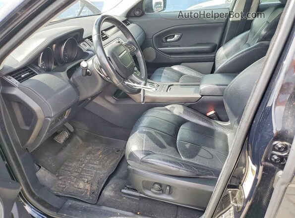 SALVP2RX9JH296256 2018 LAND ROVER RANGE Black წინა სალონის ხედი