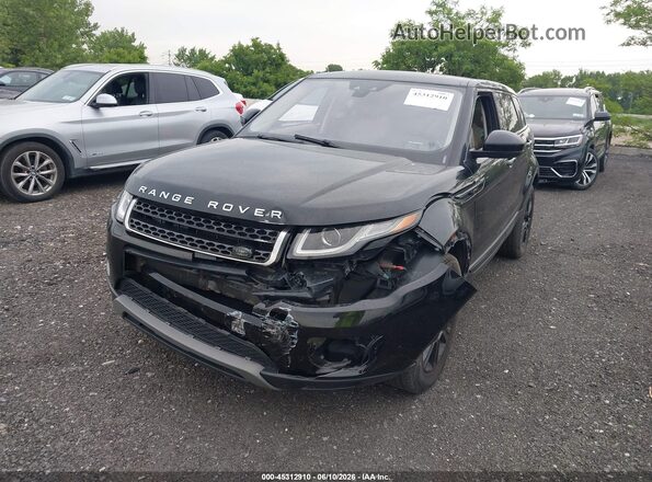 SALVP2RXXJH323447 2018 LAND ROVER RANGE ROVER EVOQUE Black Widok z przodu