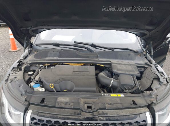 SALVP2RXXJH323447 2018 LAND ROVER RANGE ROVER EVOQUE Black Widok z tyłu