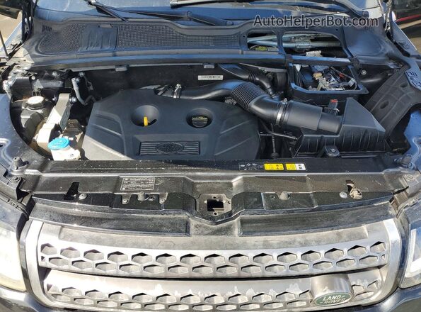 SALVR2BG2GH147491 2016 LAND ROVER RANGE Black Widok komory silnika
