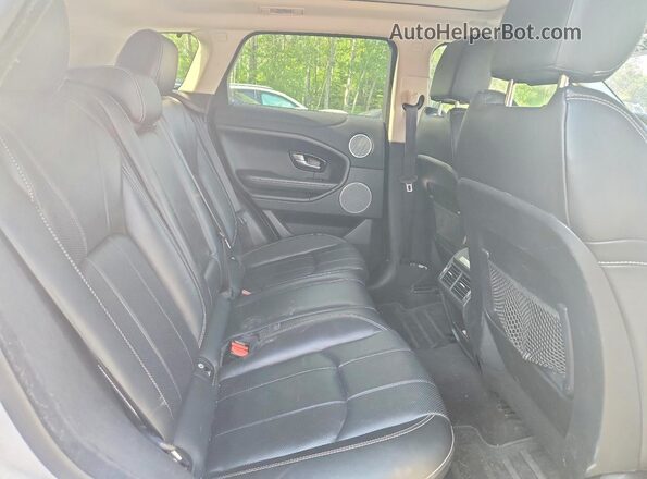 SALVR2BG3HH237556 2017 LAND ROVER RANGE White Вид задньої частини салону