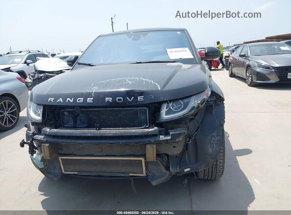 SALVR2BG7HH235552 2017 LAND ROVER RANGE ROVER EVOQUE Black უკანა სალონის ხედი