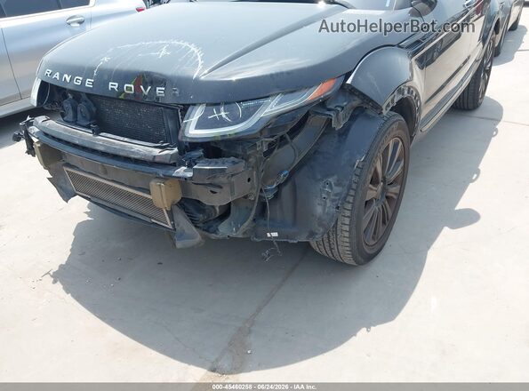 SALVR2BG7HH235552 2017 LAND ROVER RANGE ROVER EVOQUE Black წინა ხედი