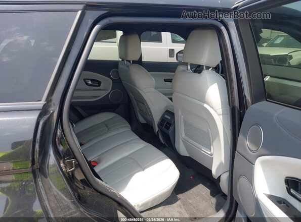 SALVR2BG7HH235552 2017 LAND ROVER RANGE ROVER EVOQUE Black VIN კოდის სტიკერის ხედი