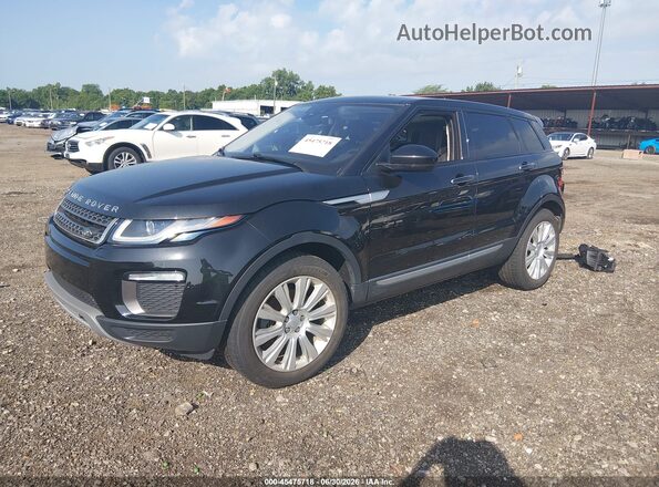 SALVR2BG8HH235446 2017 LAND ROVER RANGE ROVER EVOQUE Black Vista tres cuartos delantera izquierda