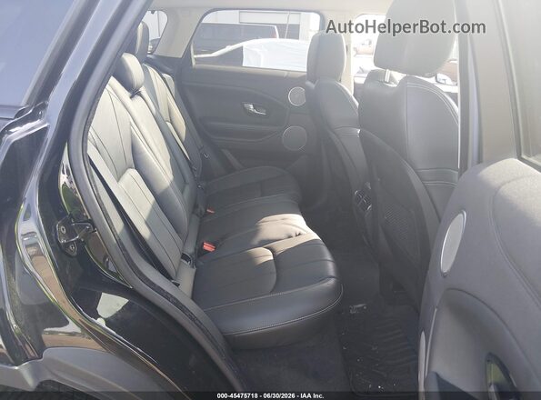 SALVR2BG8HH235446 2017 LAND ROVER RANGE ROVER EVOQUE Black Vista de la etiqueta del VIN