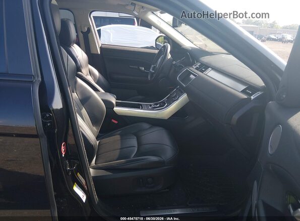 SALVR2BG8HH235446 2017 LAND ROVER RANGE ROVER EVOQUE Black Vista interior delantera