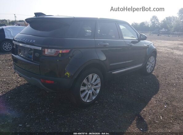 SALVR2BG8HH235446 2017 LAND ROVER RANGE ROVER EVOQUE Black Trasero derecho