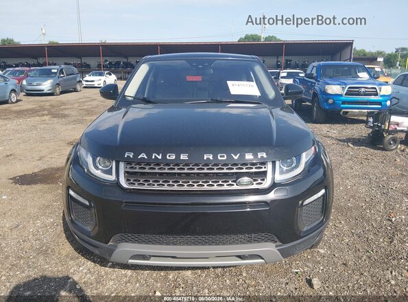 SALVR2BG8HH235446 2017 LAND ROVER RANGE ROVER EVOQUE Black Vista frontal