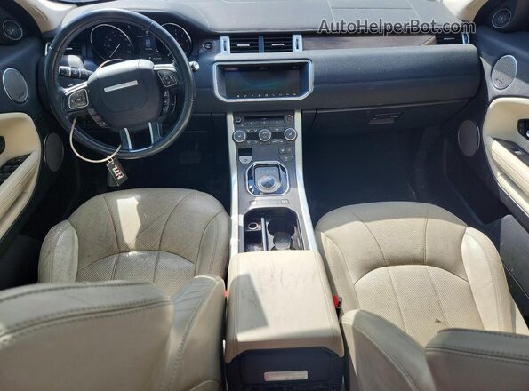 SALVR2BG9HH214511 2017 LAND ROVER RANGE Black Առջևի վահանակի տեսք