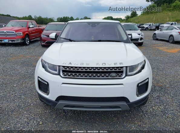 SALVR2BGXGH145603 2016 LAND ROVER RANGE ROVER EVOQUE White Սարքավորումների վահանակի տեսք