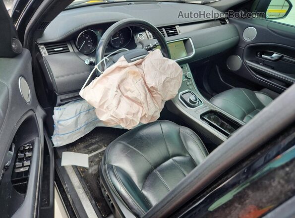 SALVR2RX4JH272232 2018 LAND ROVER RANGE Black წინა პანელის ხედი
